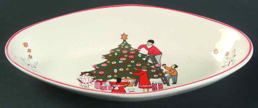 Family Christmas Silver Tray by Cuthbertson-1
