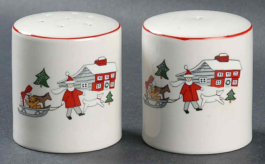 Family Christmas Salt & Pepper Set by Cuthbertson-1