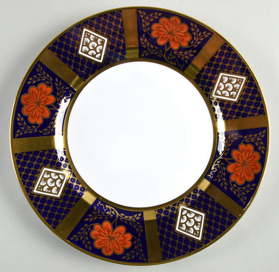 Romany Border Dinner Plate by Caverswall-1