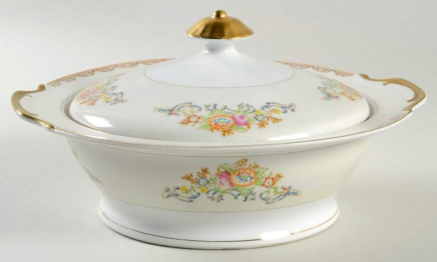 CWJ1 Round Covered Vegetable by Cosmos Ware Japan-1
