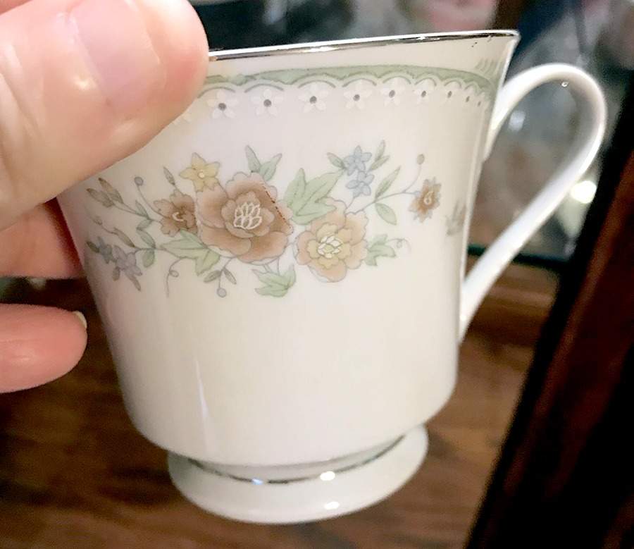 UP132 Footed Cup by Universal Porcelain Company-1