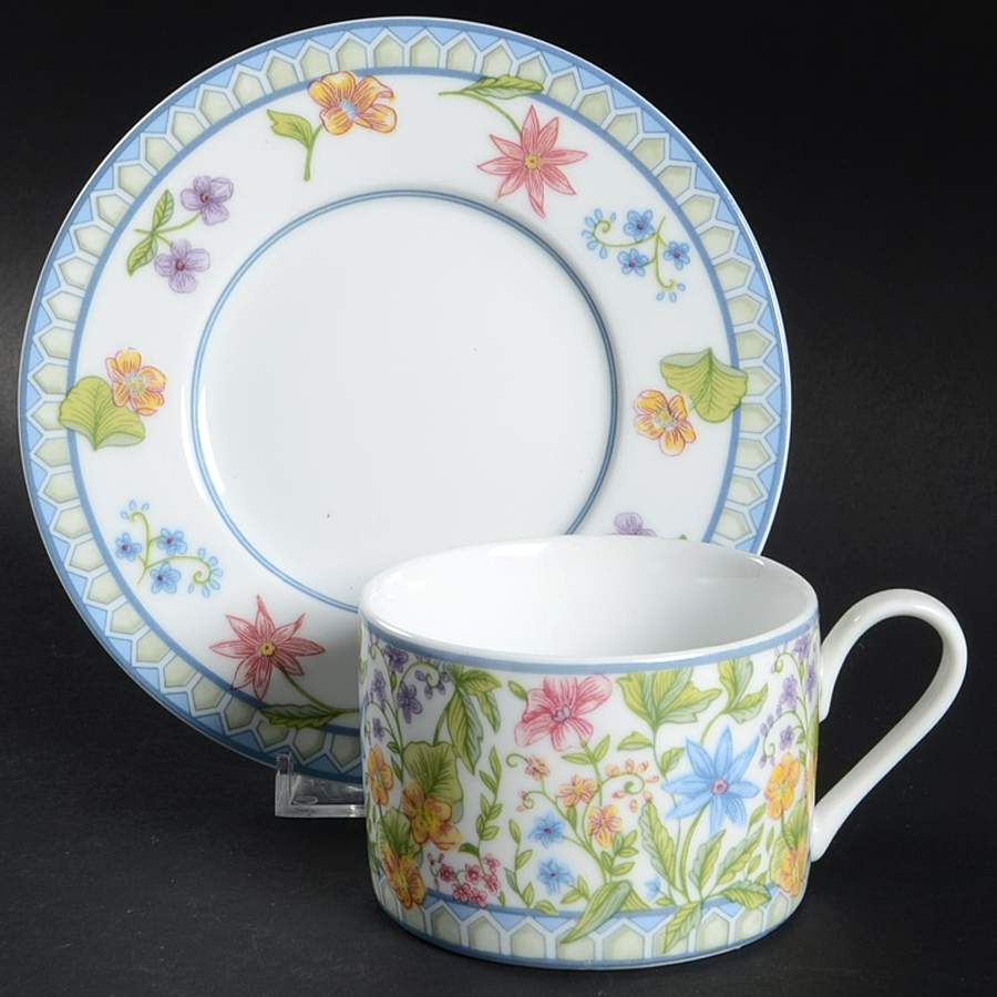 My Garden Flat Cup & Saucer Set by Coventry (PTS)-1