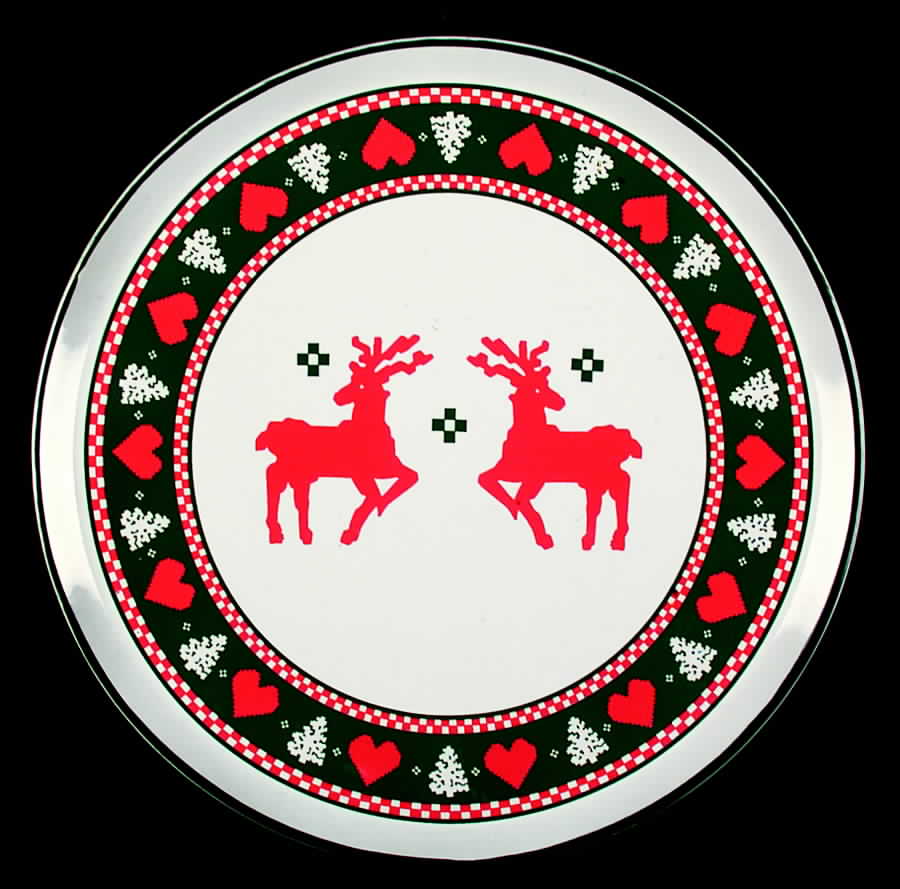 Northwoods Cake Plate by CI Moore-1