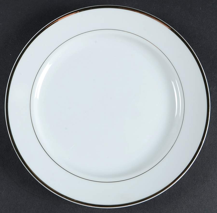 Golden Hannover Salad Plate by Crescent (Japan)-1