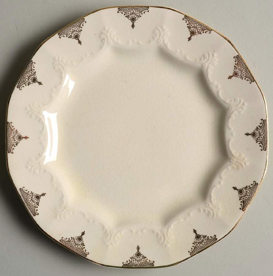 CQU1 Bread & Butter Plate by Crown (USA)-1