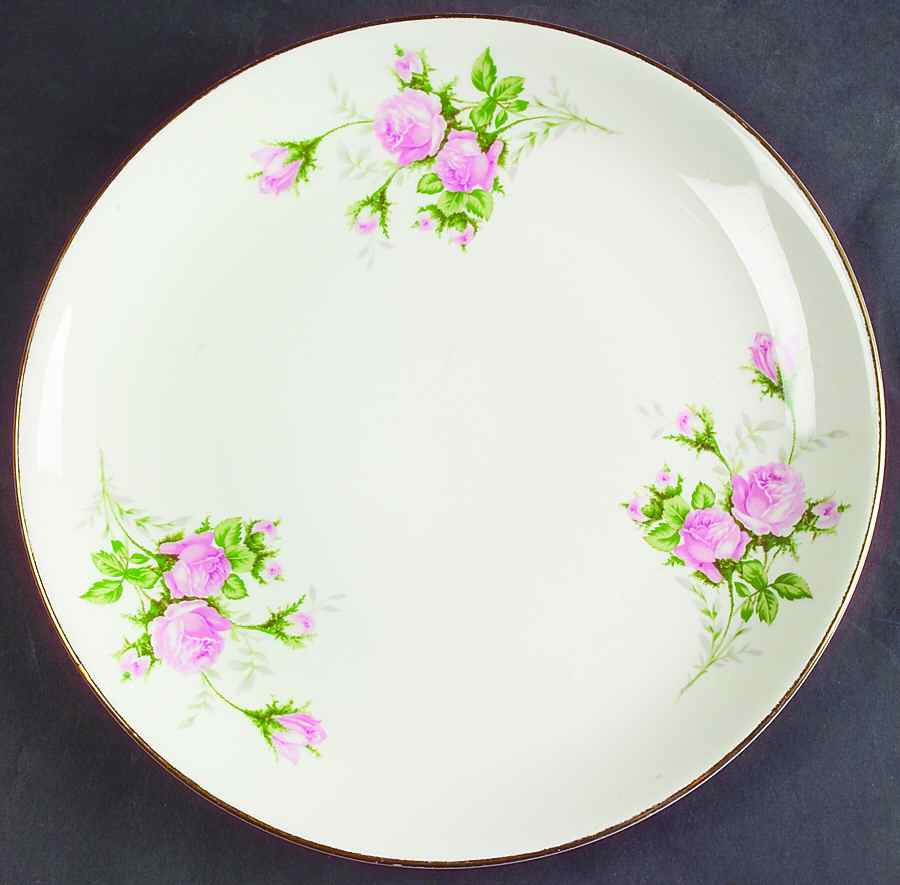 Moss Rose Dinner Plate by Canonsburg-1