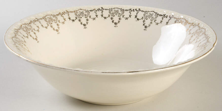 CRO107 8" Round Vegetable Bowl by Crooksville-1