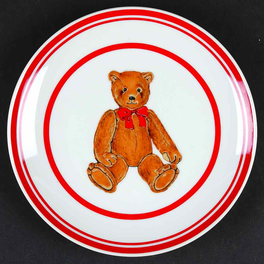 Teddy Bear Salad Plate by Curzon-1