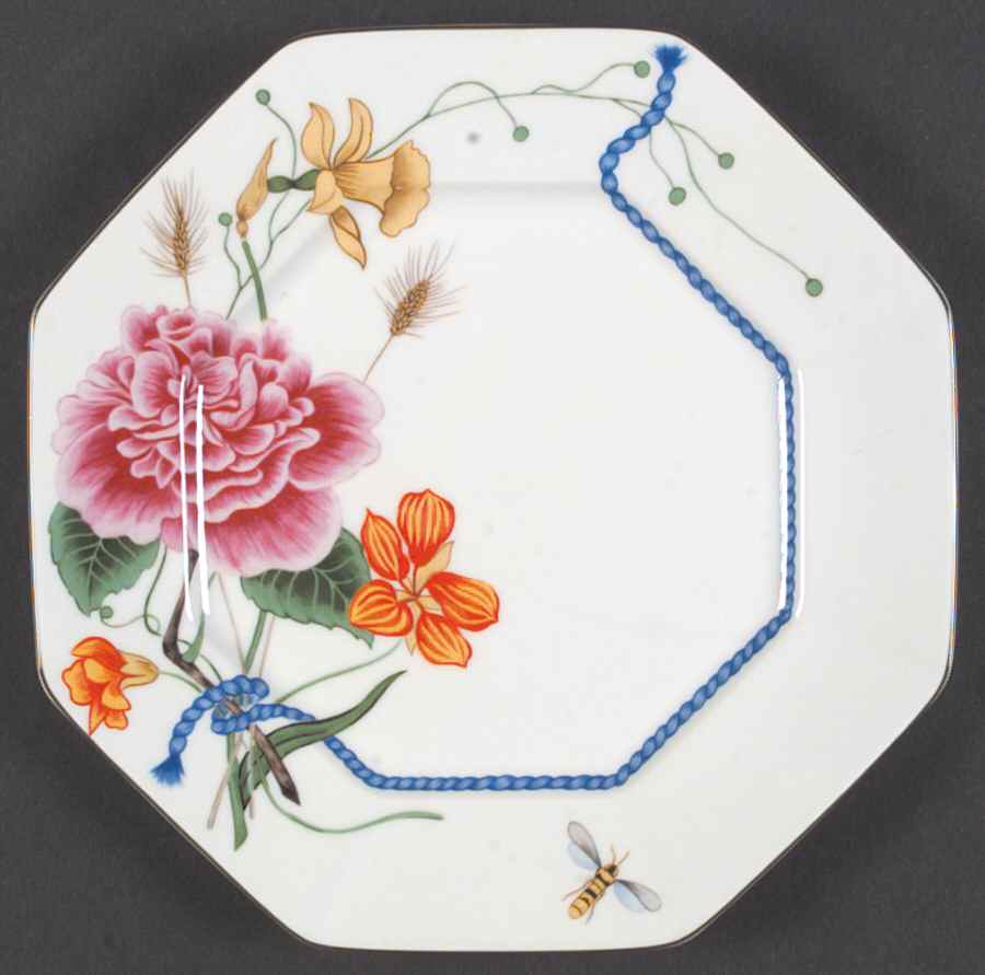 Flores Dinner Plate by Lynn Chase-1