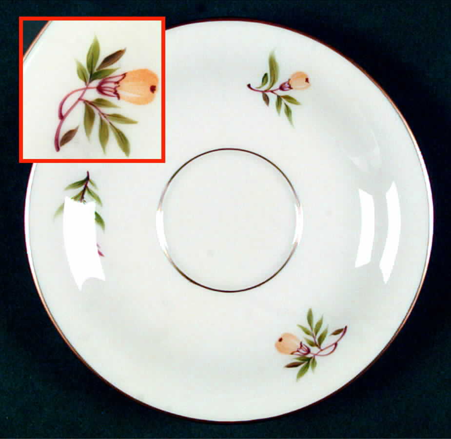 200 Saucer for Footed Cup by Castleton (USA)-1