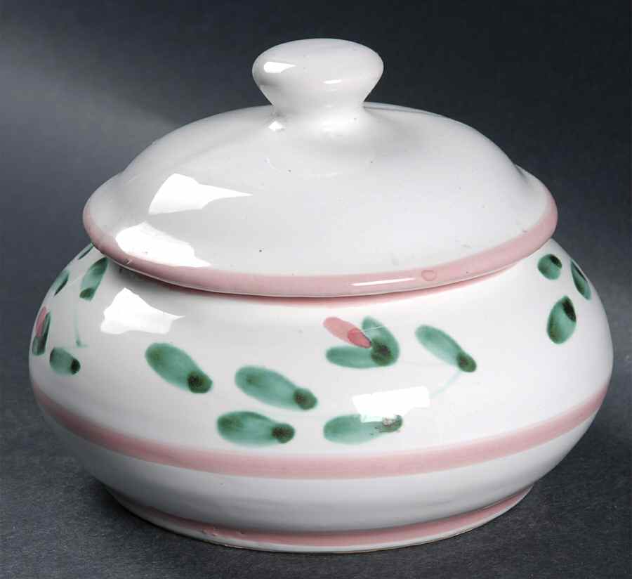 Nina Sugar Bowl & Lid by Caleca-1