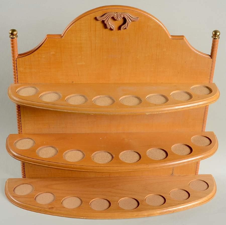 Carousel Wood Shelf Spice Rack by Lenox-1