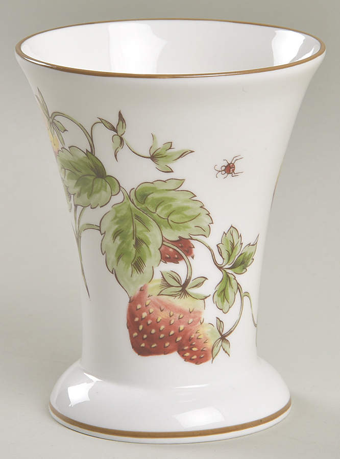 Strawberry (Smooth) 4" Vase by Coalport-1