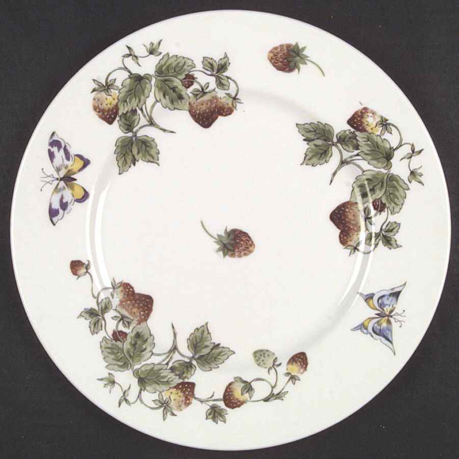 Strawberry (Smooth) Dinner Plate by Coalport-1
