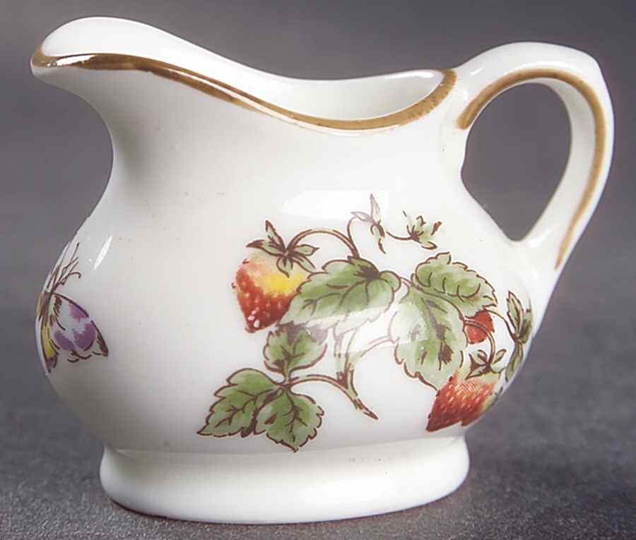 Strawberry (Smooth) Toy Creamer by Coalport-1
