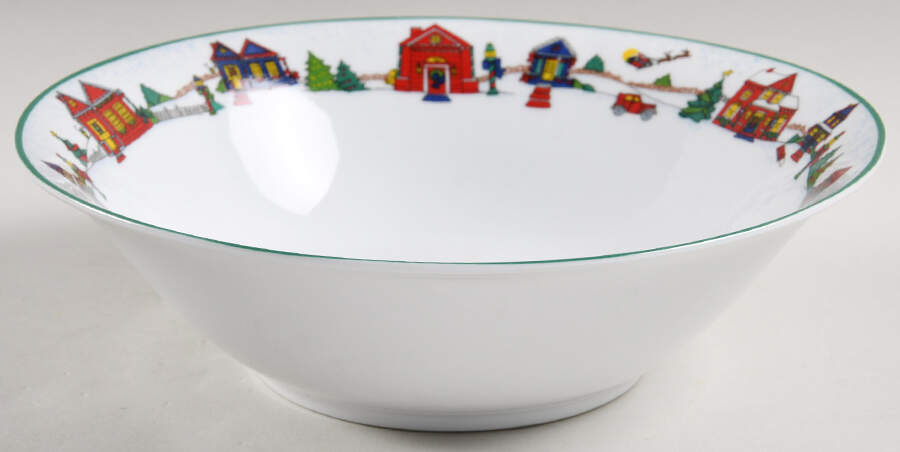 Falls Church 9" Round Vegetable Bowl by Cooks Club-1