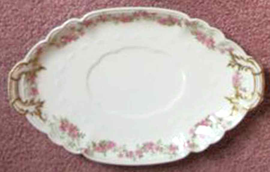 CHF341 Underplate for Gravy Boat by Charles Field Haviland-1
