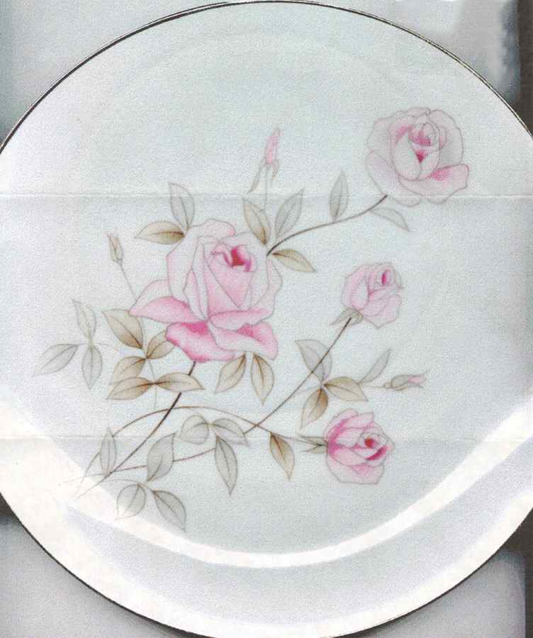 Tropical Rose Dinner Plate by Cheltenham Ltd-1