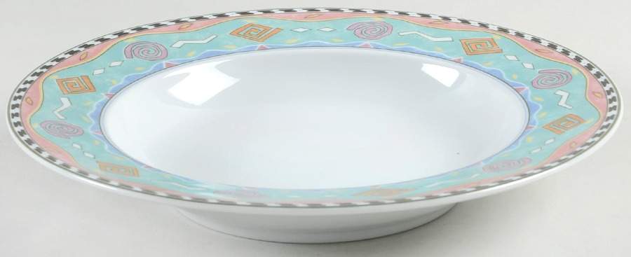 Laguna Large Rim Soup Bowl by Christopher Stuart-1