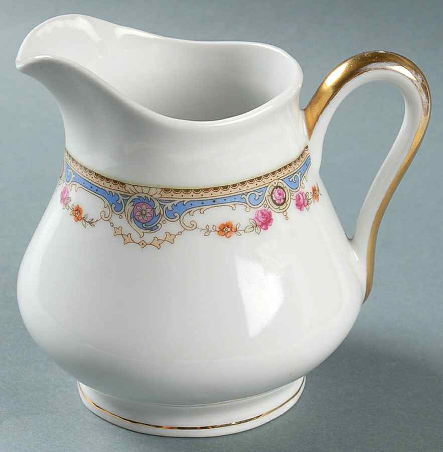 7143 Creamer by Crown China (Czech)-1