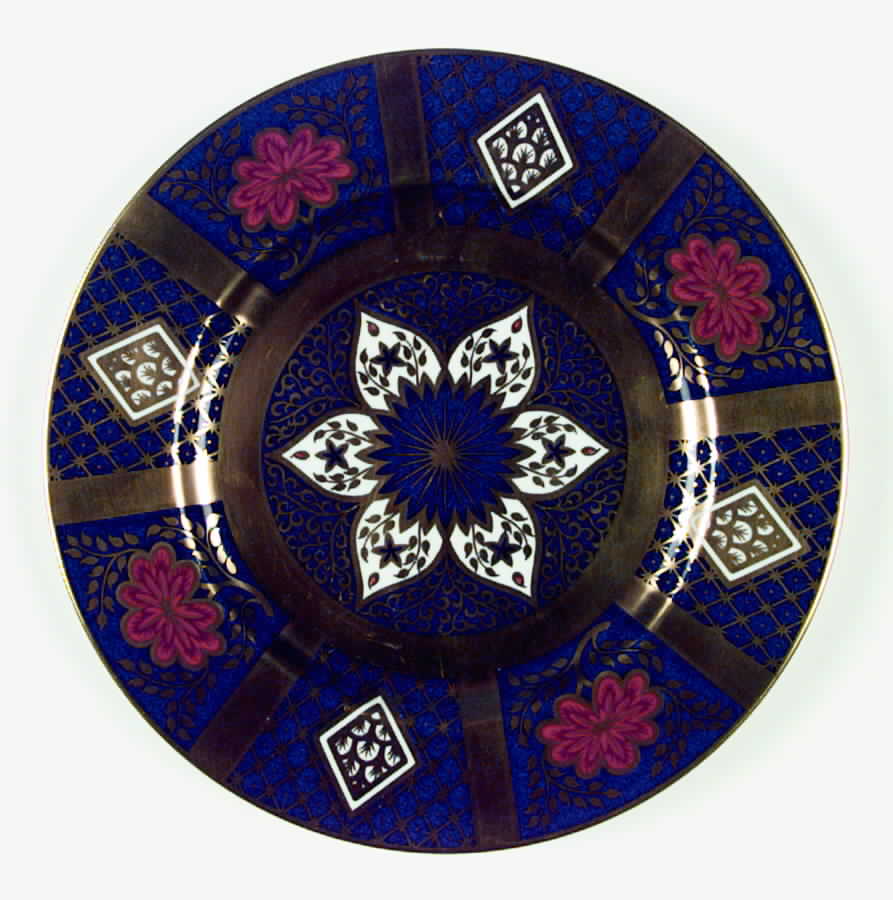 Romany Salad Plate by Caverswall-1