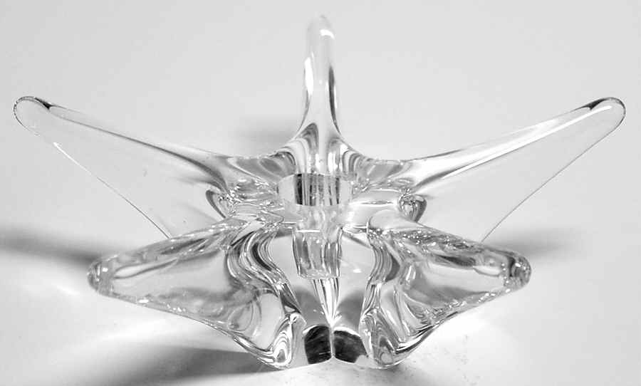 Gemeaux Single Light Candlestick by Daum-1