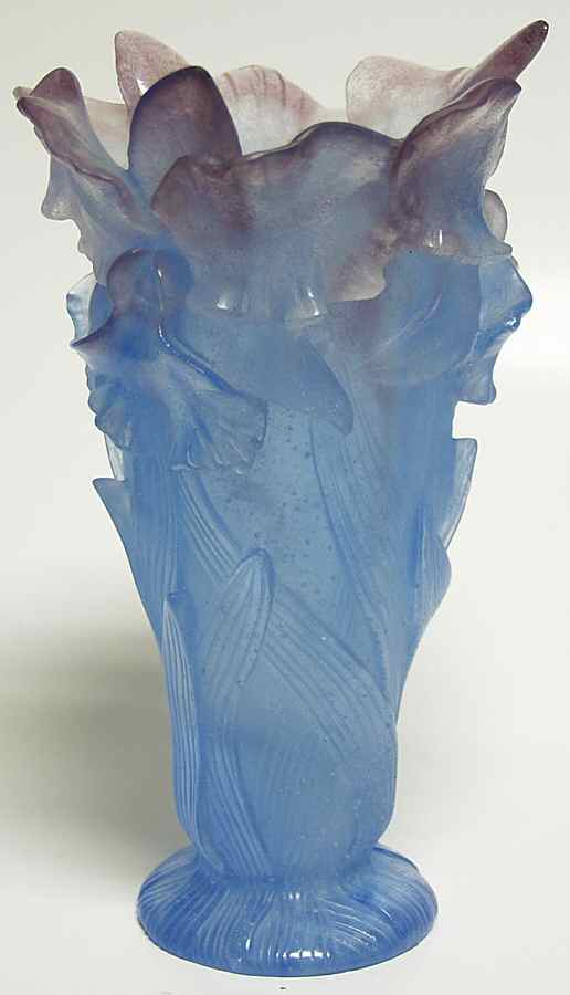 Orchid 8" Flower Vase by Daum-1