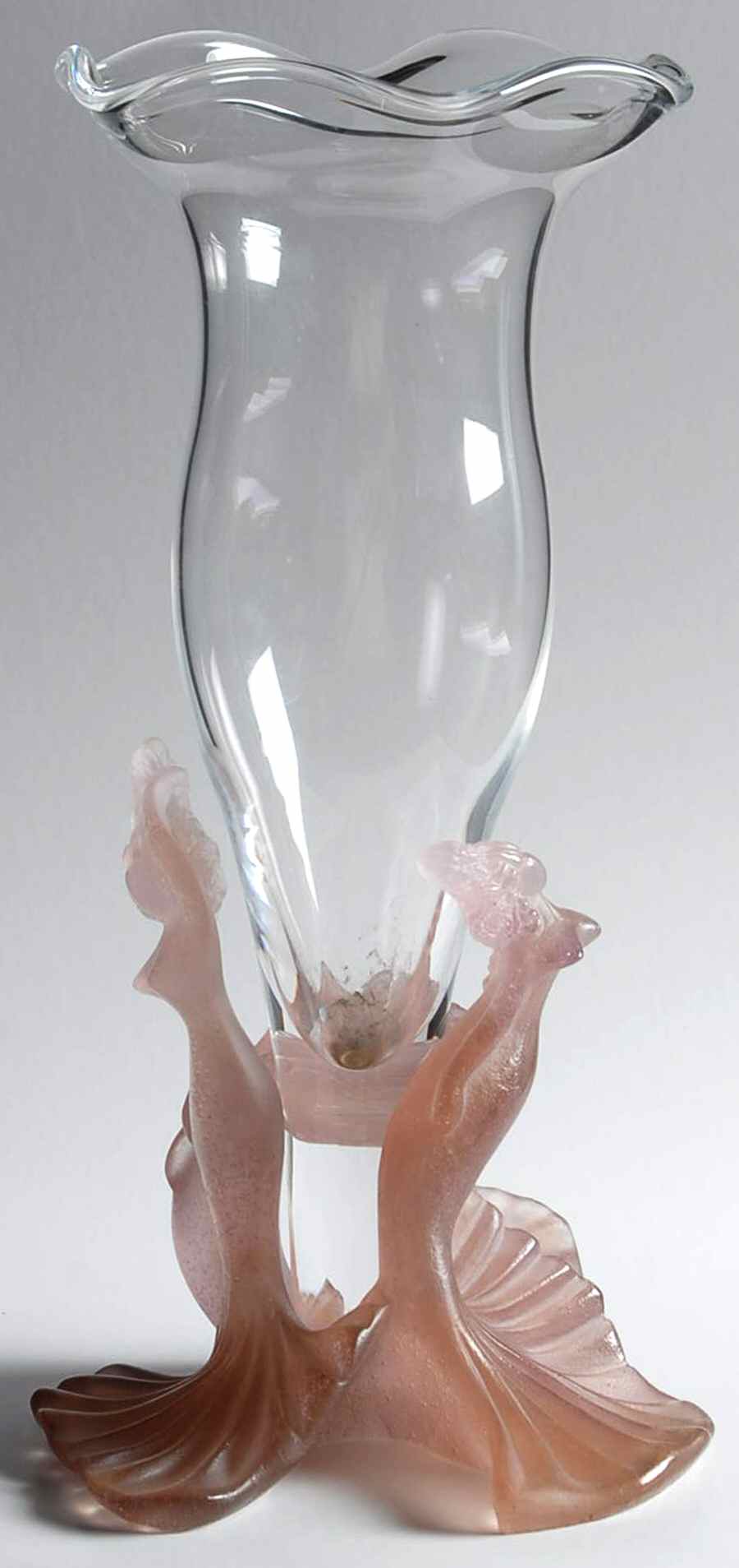 Mermaid 11" Flower Vase by Daum-1