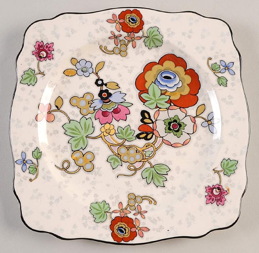 Beaumont Salad Plate by Crown Ducal-1