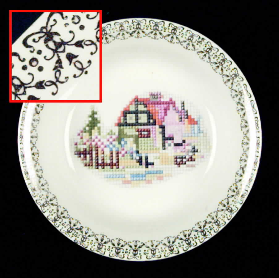 CRO114 Fruit/Dessert (Sauce) Bowl by Crooksville-1