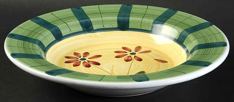 Enna Large Rim Soup Bowl by Caleca-1