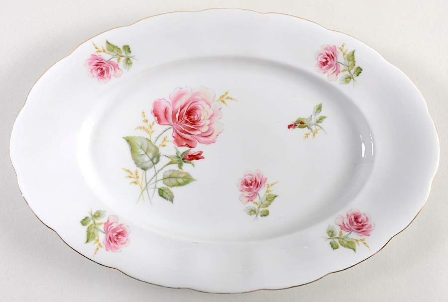 CWH3 12" Oval Serving Platter by Crown Heiden-1