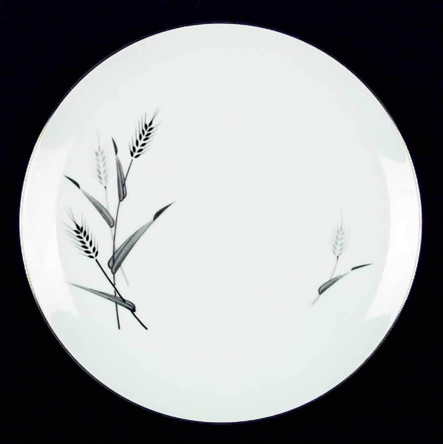 Gray Wheat Dinner Plate by Celebrity of Hawaii-1