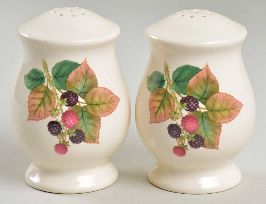 Country Fruits Salt & Pepper Set by Cloverleaf (England)-1