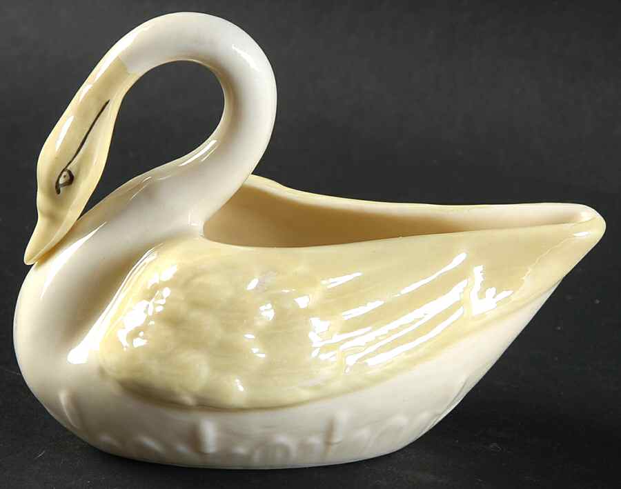 Creamer & Sugar Sets Large Swan Creamer by Belleek Pottery (Ireland)-1