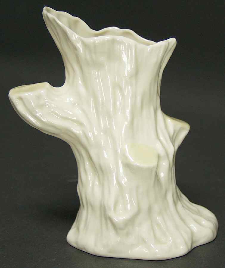 Vases Tree Trunk Vase by Belleek Pottery (Ireland)-1