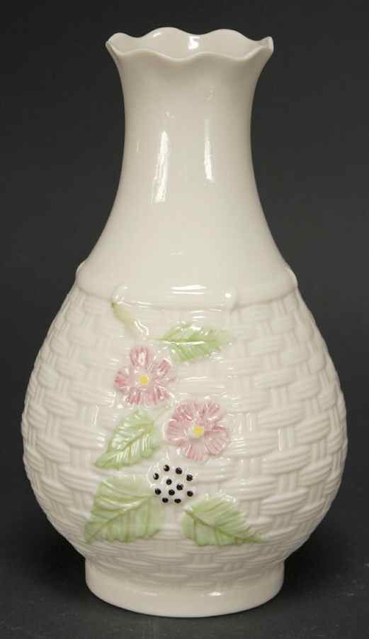 Summer Briar Spill Vase by Belleek Pottery (Ireland)-1