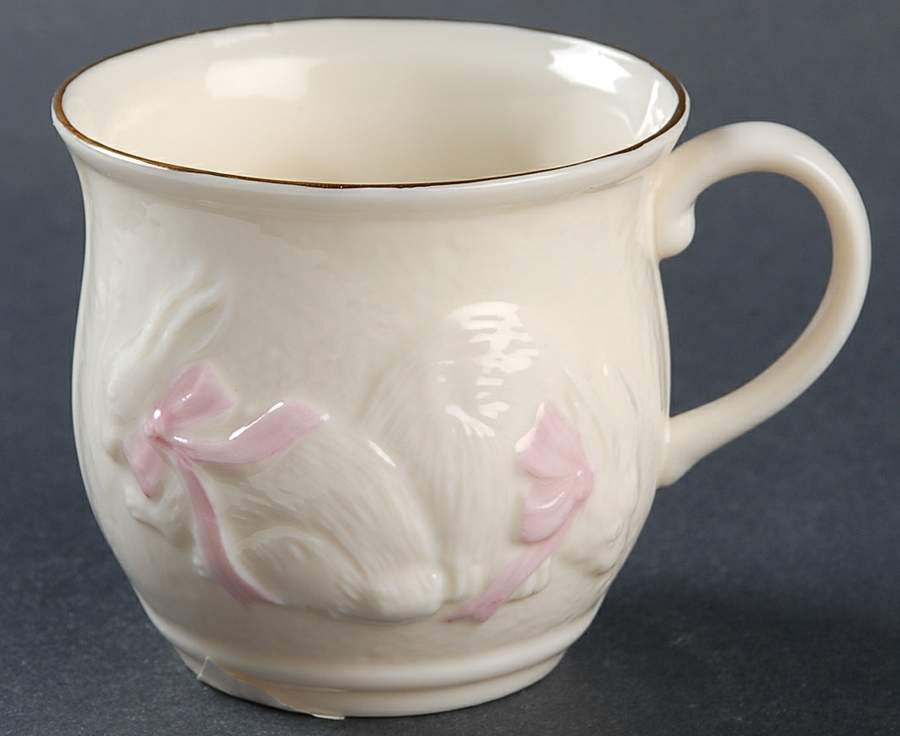 Childrens Ware-Baby Gifts Girls Christening Cup by Belleek Pottery (Ireland)-1