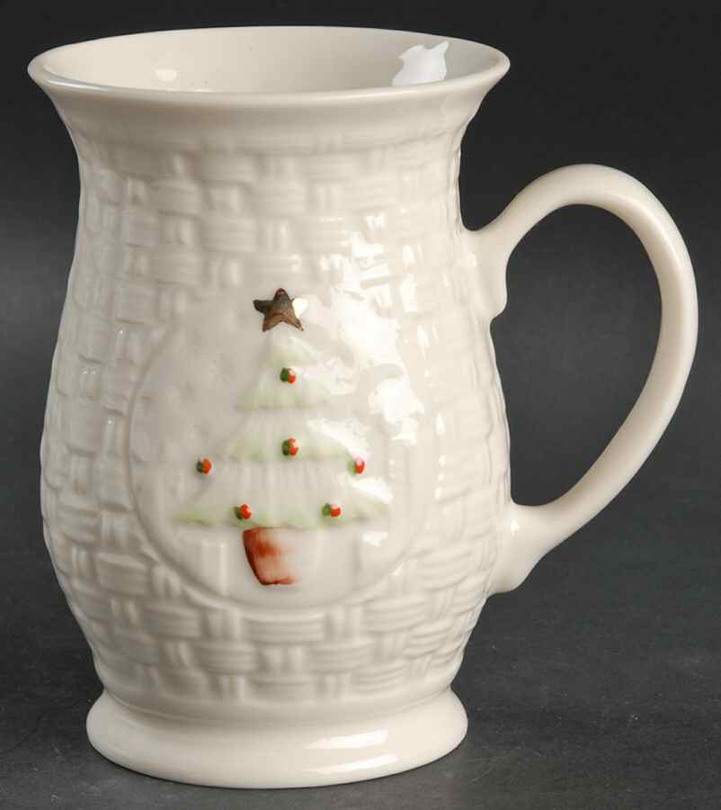 Collectors Society Christmas Mug by Belleek Pottery (Ireland)-1