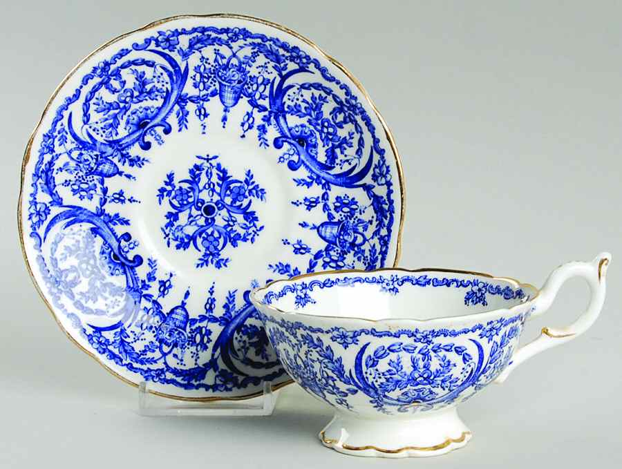 5012A Footed Cup & Saucer Set by Coalport-1