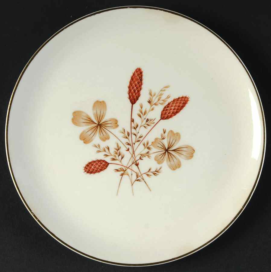 Tiffany Bread & Butter Plate by Crooksville-1