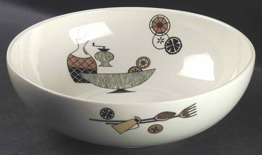 Waldorf 10" Large Salad Serving Bowl by Crooksville-1