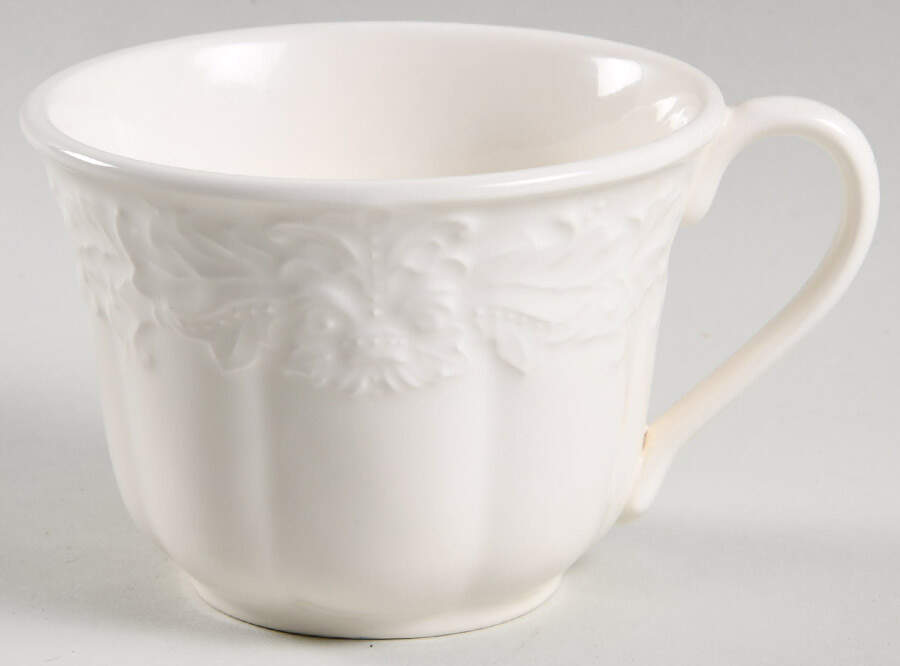 Country Chateau (All White) Breakfast Cup by Charter Club-1