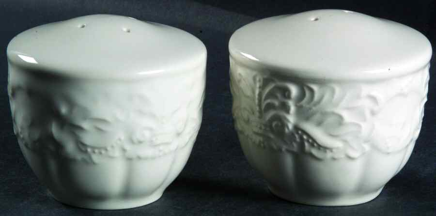 Country Chateau (All White) Salt & Pepper Set by Charter Club-1
