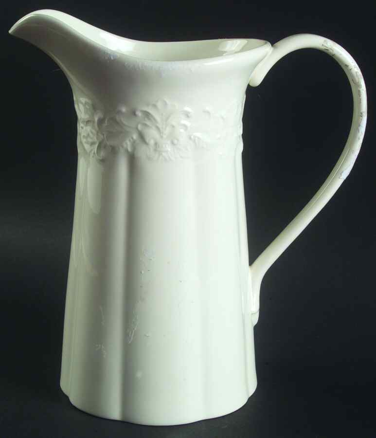 Country Chateau (All White) 50 Oz Pitcher by Charter Club-1