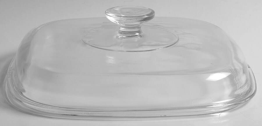 Country Festival Lid for 2.5 Quart Square Casserole by Corning Corelle-1