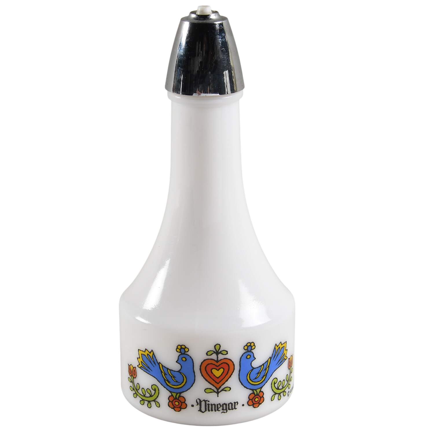 Country Festival Vinegar Cruet/Shaker with Plastic Lid by Corning Corelle-1