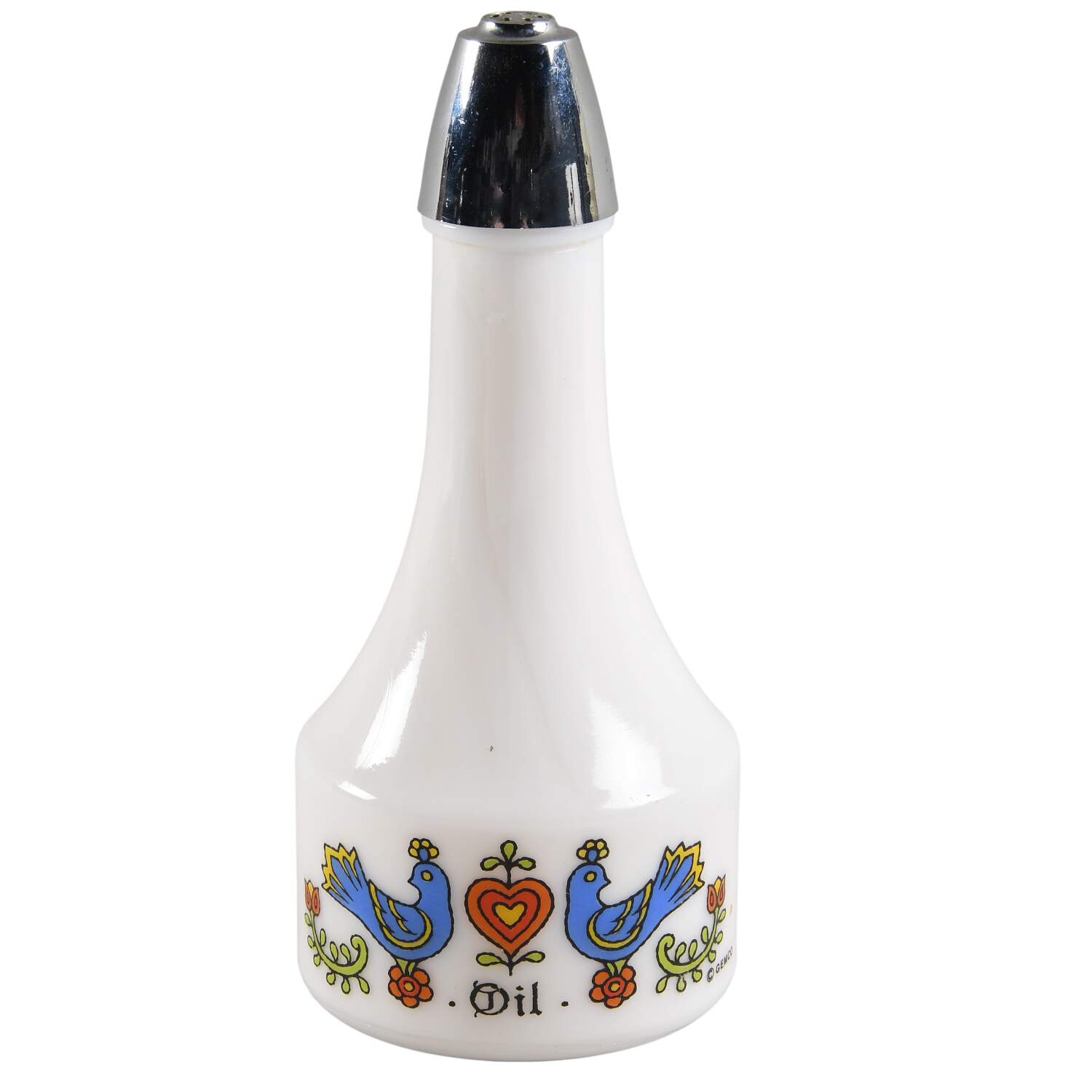 Country Festival Oil Cruet/Shaker with Plastic Lid by Corning Corelle-1