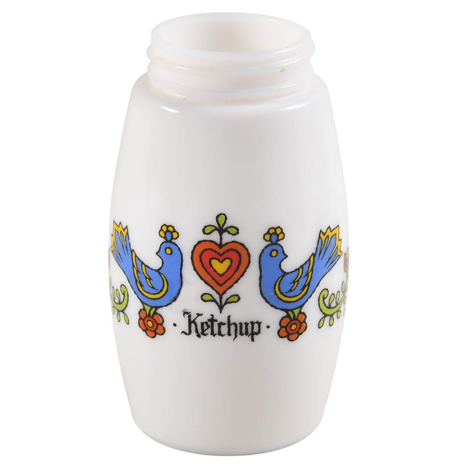 Country Festival Ketchup Dispenser No Pump by Corning Corelle-1