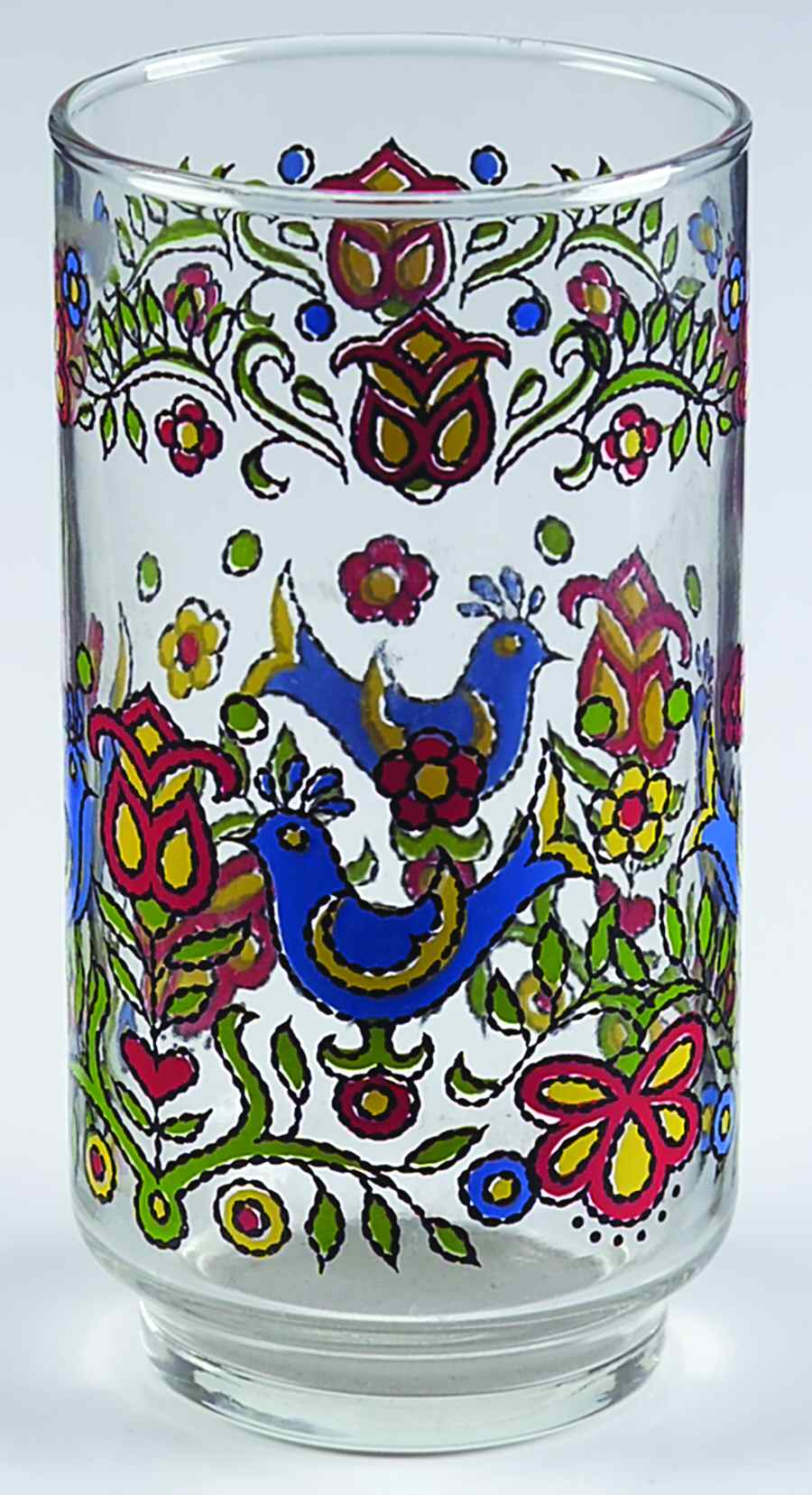 Country Festival 10 Oz Glassware Tumbler by Corning Corelle-1